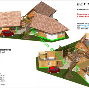 Fare 40 trois bungalows