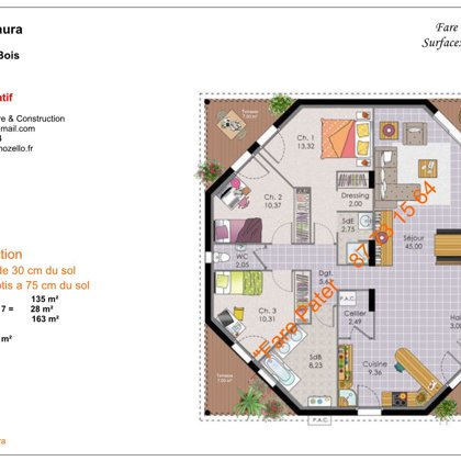 FARE 64 TYPE F4  163 M²